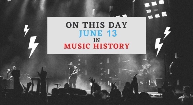 June 13 in music history