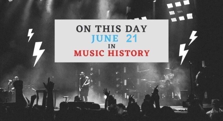 June 21 in music history