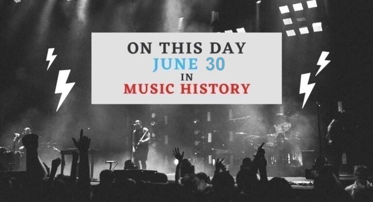 June 30 in music history