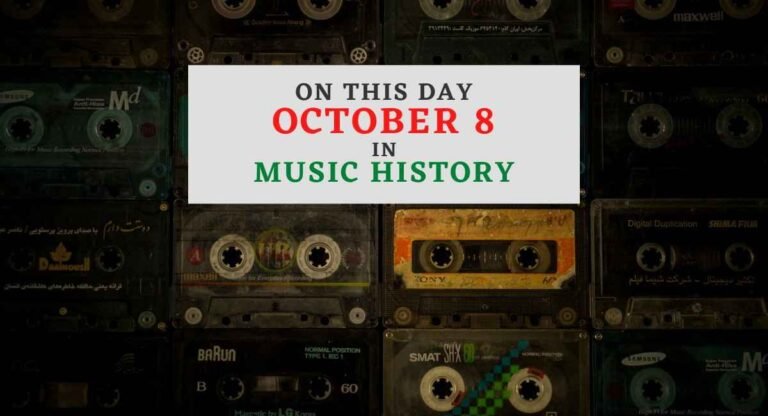 October 8 in music history